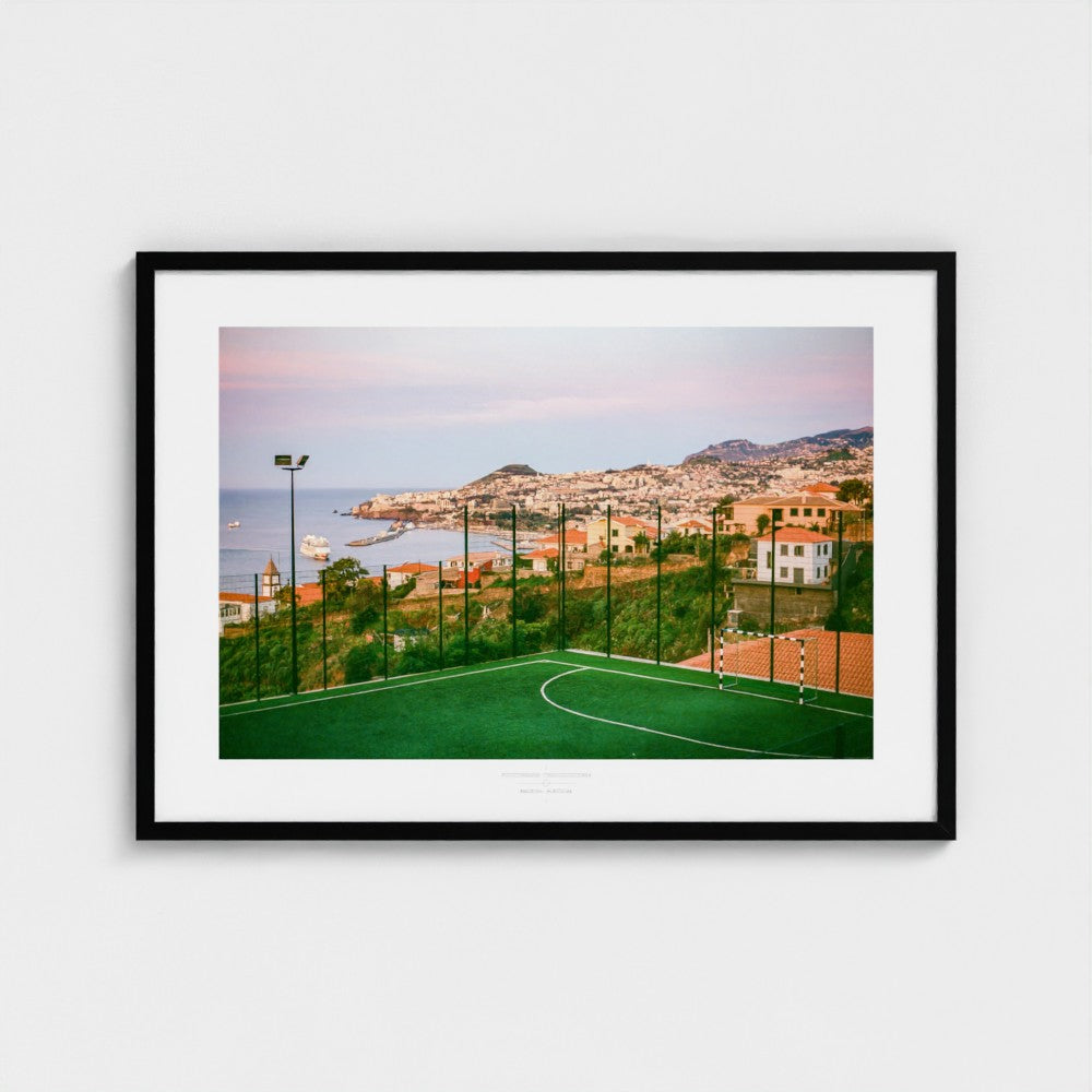 Football Pitch Print - Madeira, Portugal | Footy Dreams