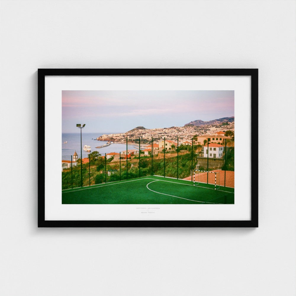 Football Pitch Print - Madeira, Portugal | Footy Dreams