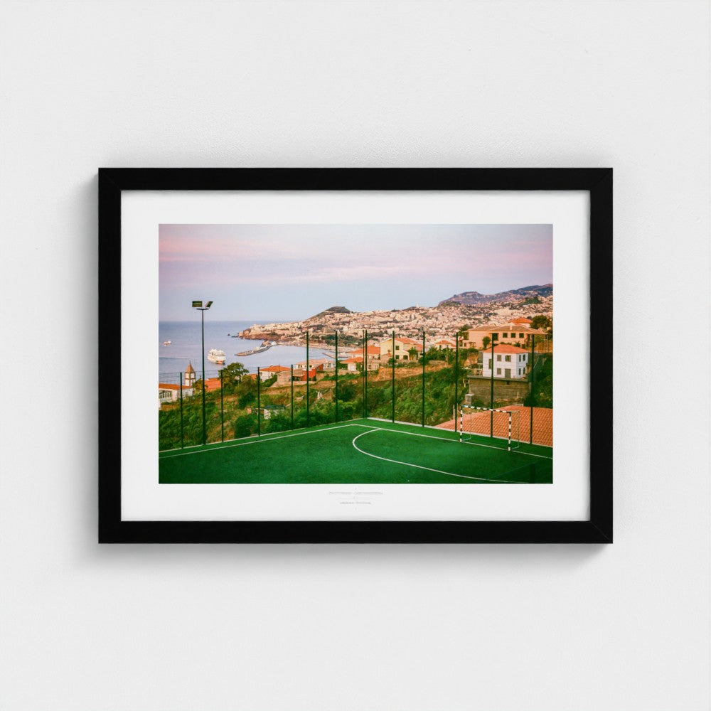 Football Pitch Print - Madeira, Portugal | Footy Dreams