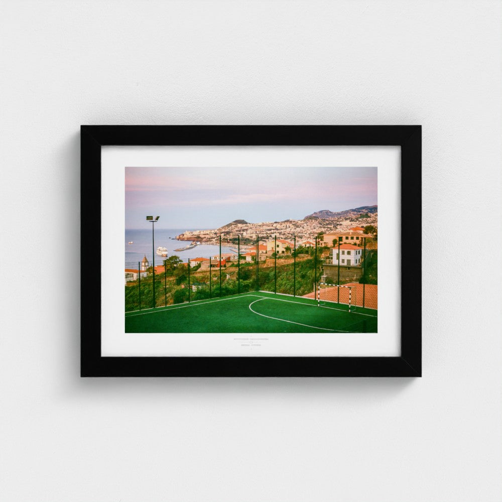 Football Pitch Print - Madeira, Portugal | Footy Dreams
