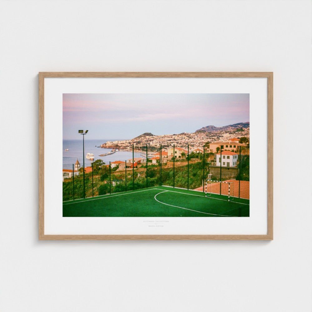 Football Pitch Print - Madeira, Portugal | Footy Dreams