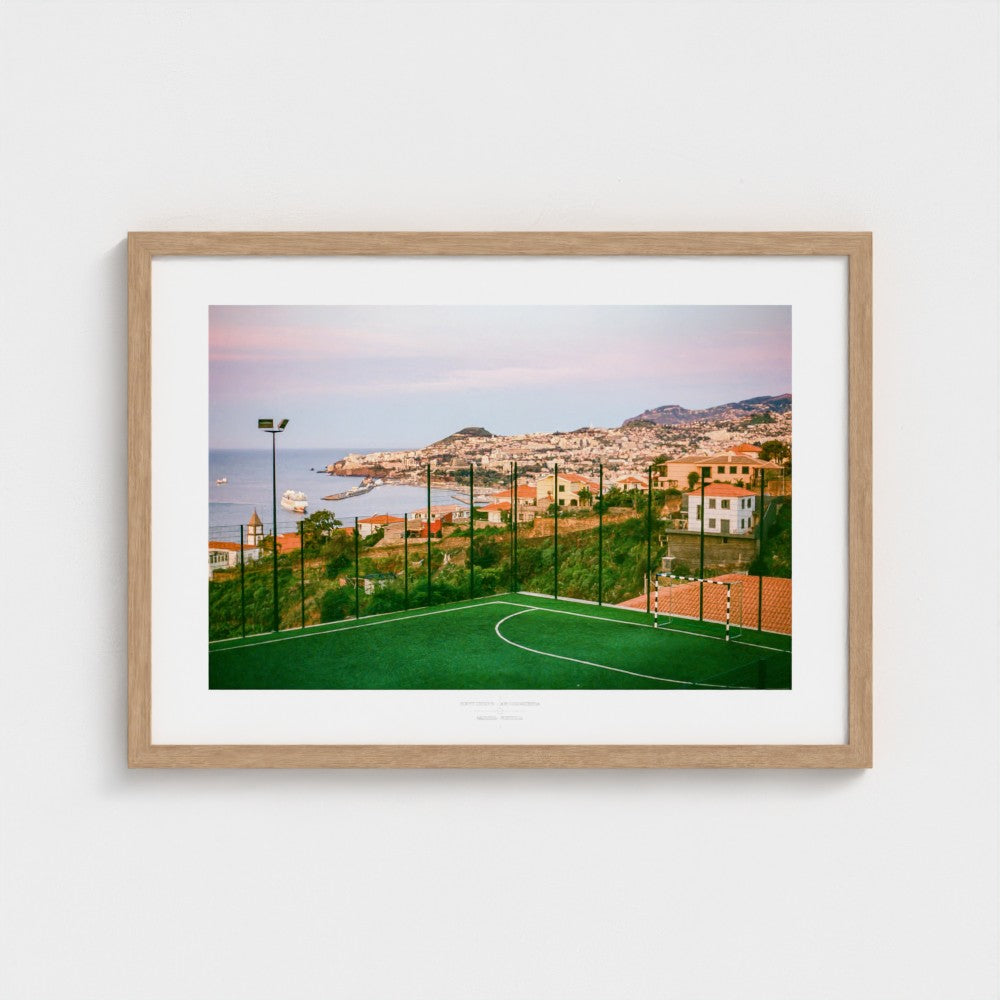 Football Pitch Print - Madeira, Portugal | Footy Dreams