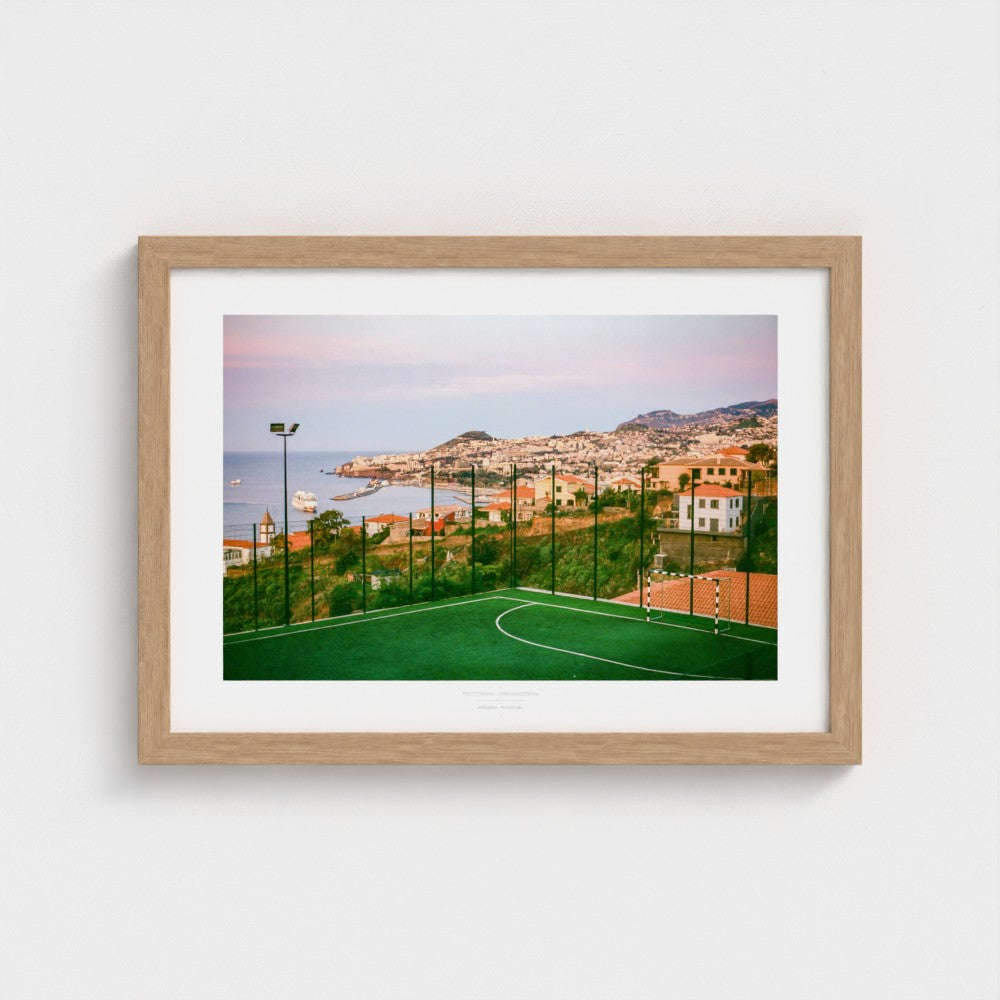 Football Pitch Print - Madeira, Portugal | Footy Dreams