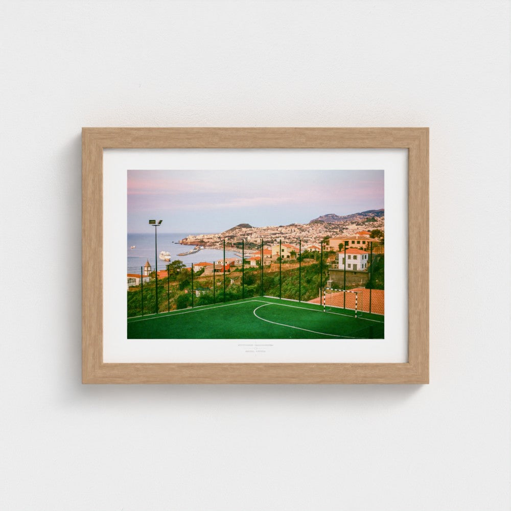 Football Pitch Print - Madeira, Portugal | Footy Dreams