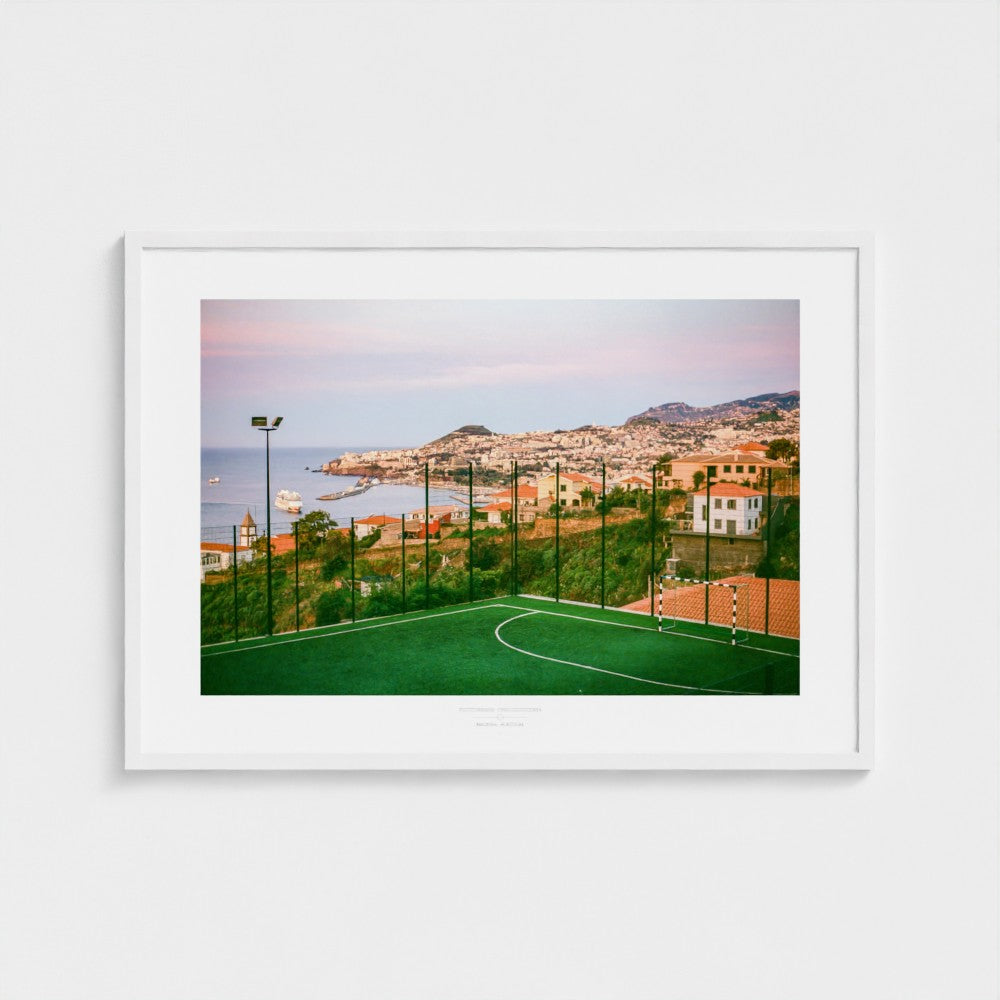 Football Pitch Print - Madeira, Portugal | Footy Dreams