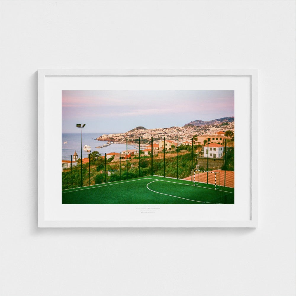 Football Pitch Print - Madeira, Portugal | Footy Dreams