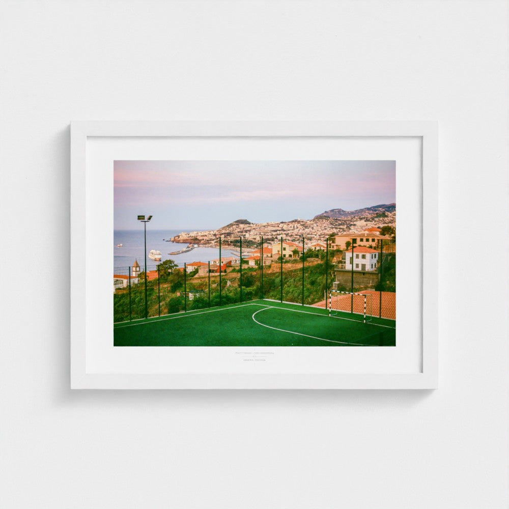 Football Pitch Print - Madeira, Portugal | Footy Dreams