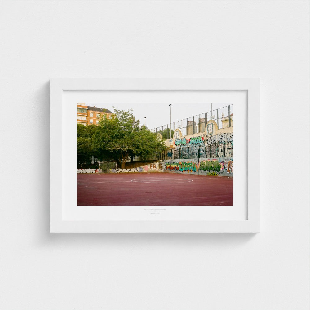 Football Pitch Print - Madrid, Spain | Footy Dreams
