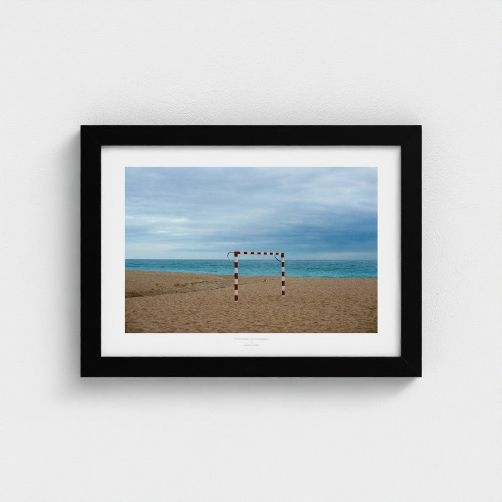 Football Pitch Print - Mataro, Spain | Footy Dreams