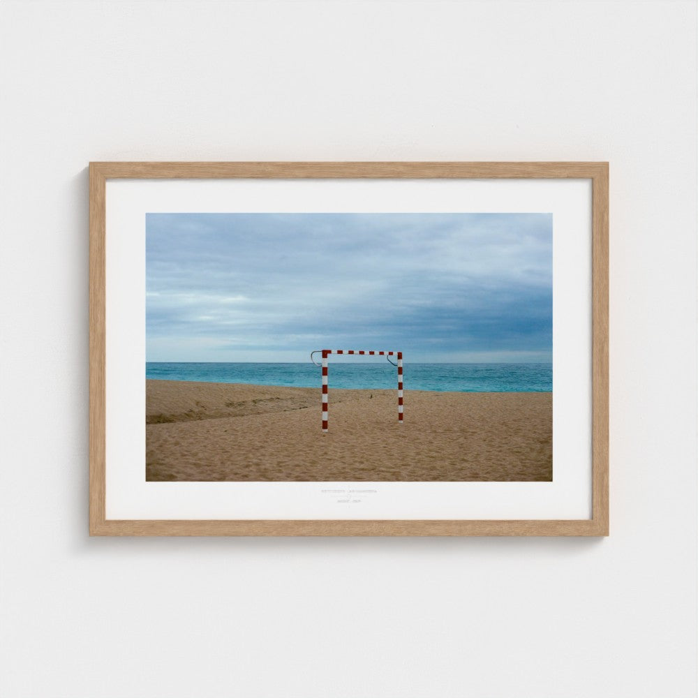 Football Pitch Print - Mataro, Spain | Footy Dreams