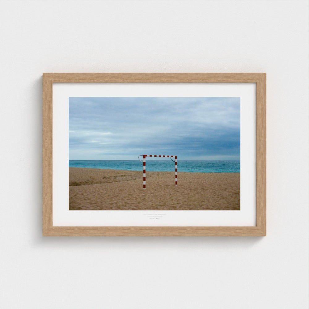 Football Pitch Print - Mataro, Spain | Footy Dreams