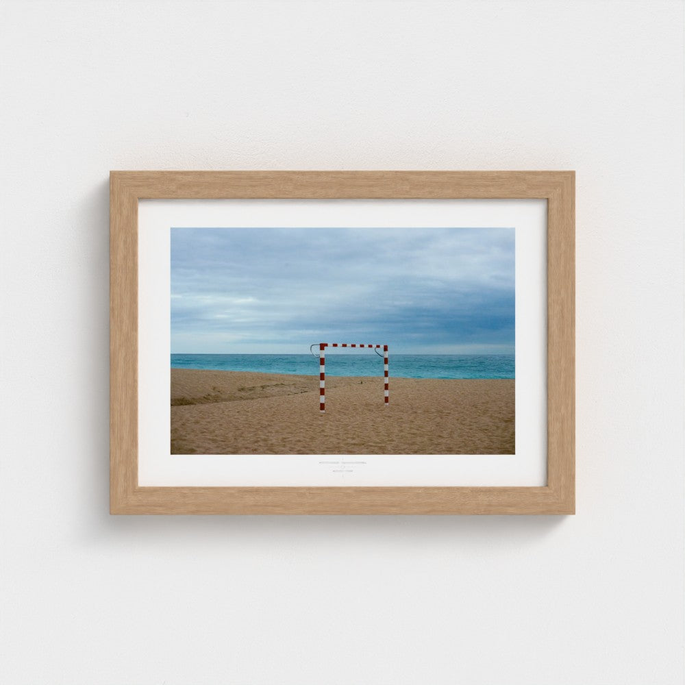Football Pitch Print - Mataro, Spain | Footy Dreams