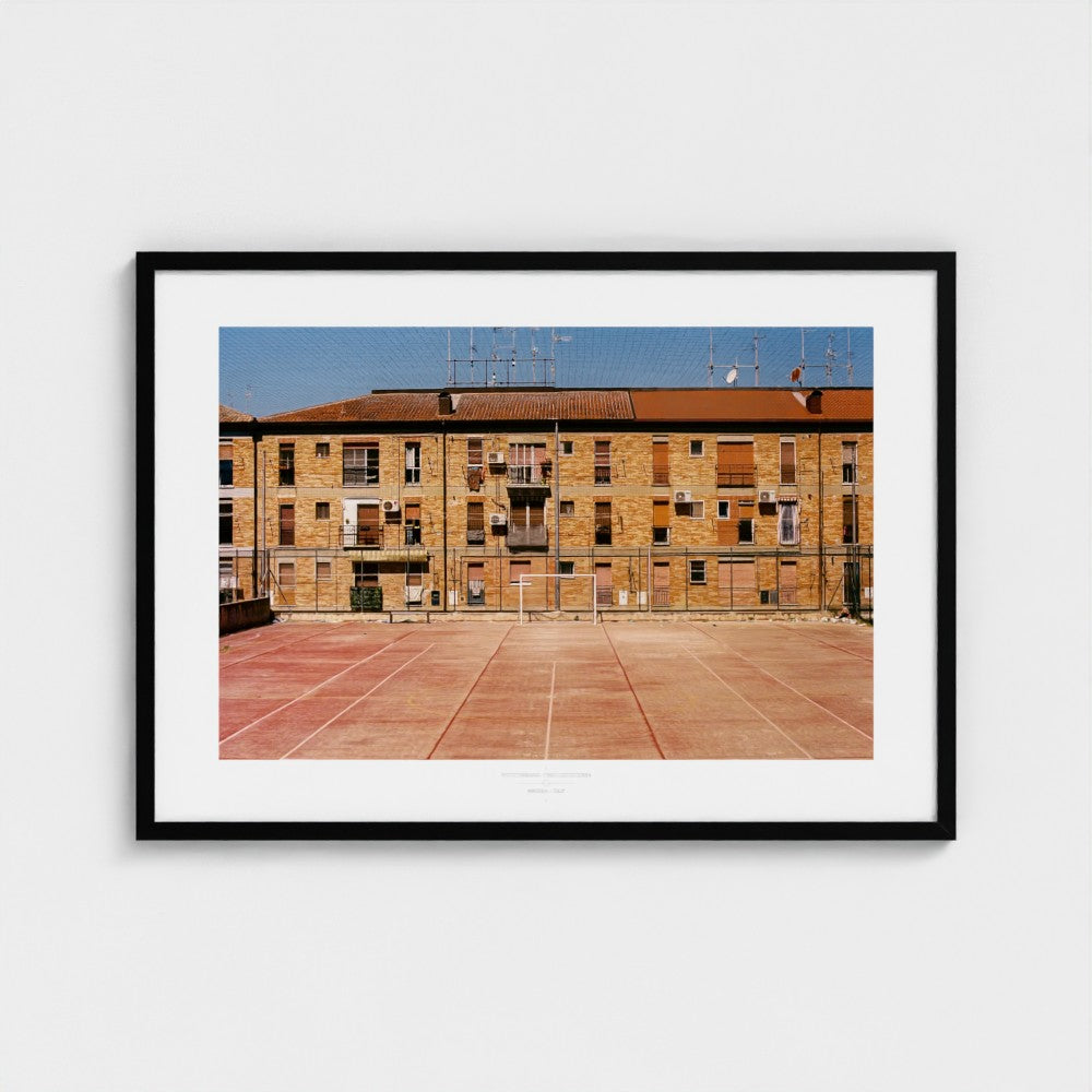 Football Pitch Print - Matera, Italy | Footy Dreams