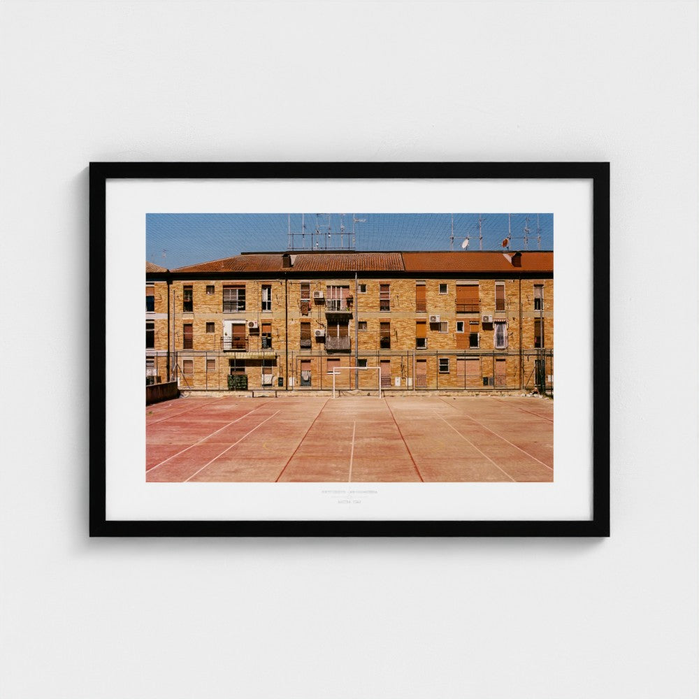 Football Pitch Print - Matera, Italy | Footy Dreams
