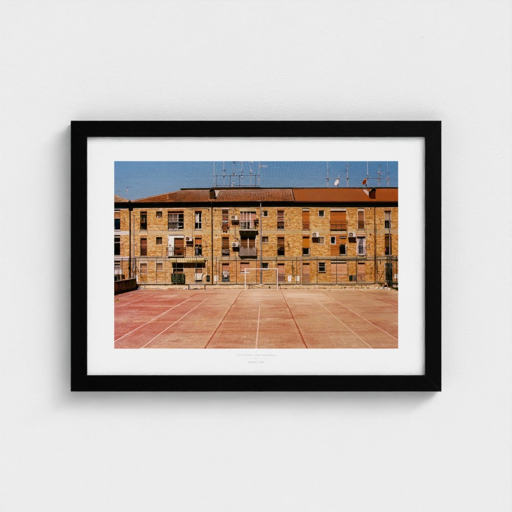 Football Pitch Print - Matera, Italy | Footy Dreams