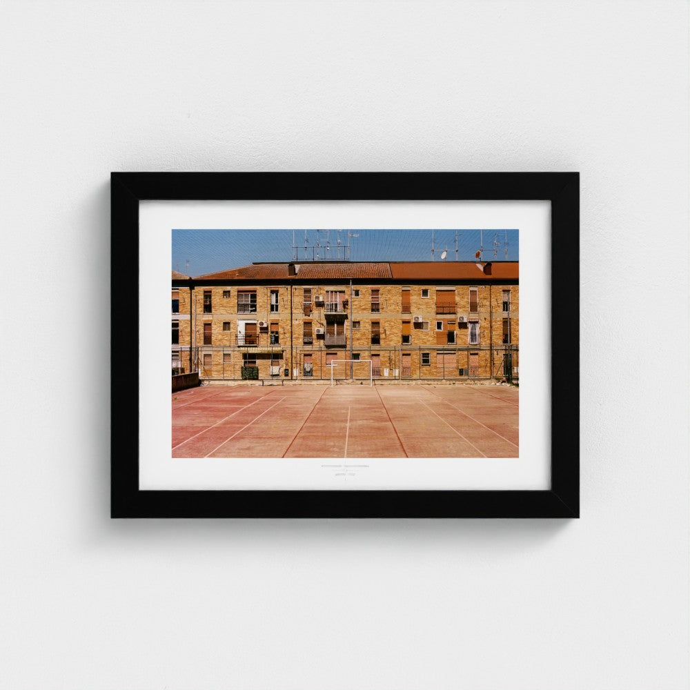 Football Pitch Print - Matera, Italy | Footy Dreams