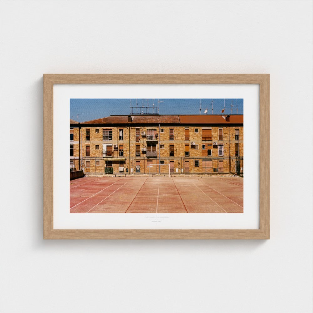 Football Pitch Print - Matera, Italy | Footy Dreams