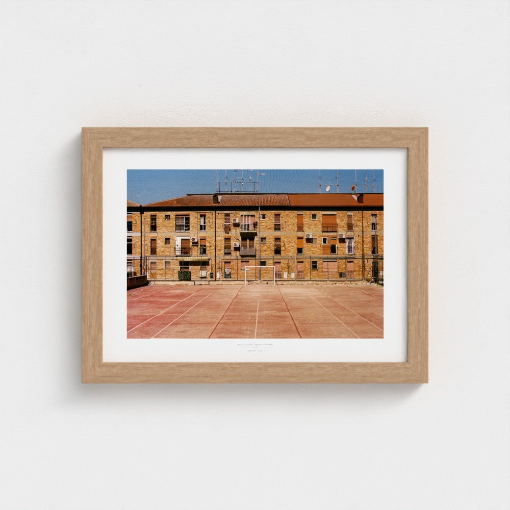 Football Pitch Print - Matera, Italy | Footy Dreams