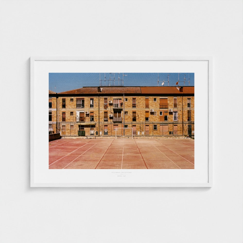 Football Pitch Print - Matera, Italy | Footy Dreams