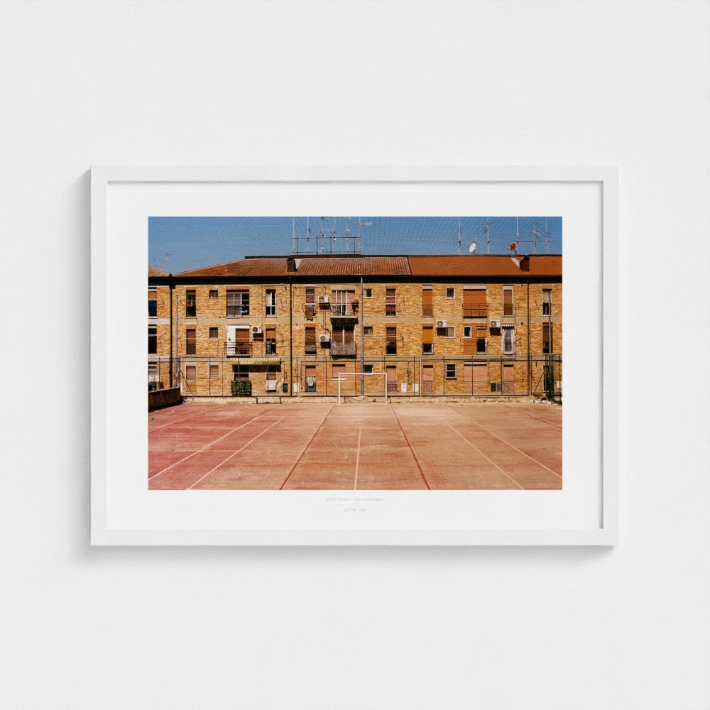Football Pitch Print - Matera, Italy | Footy Dreams