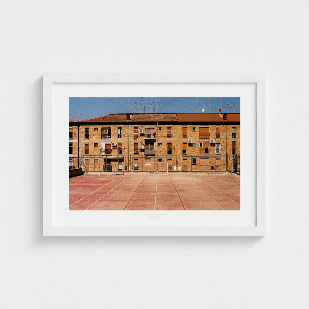 Football Pitch Print - Matera, Italy | Footy Dreams