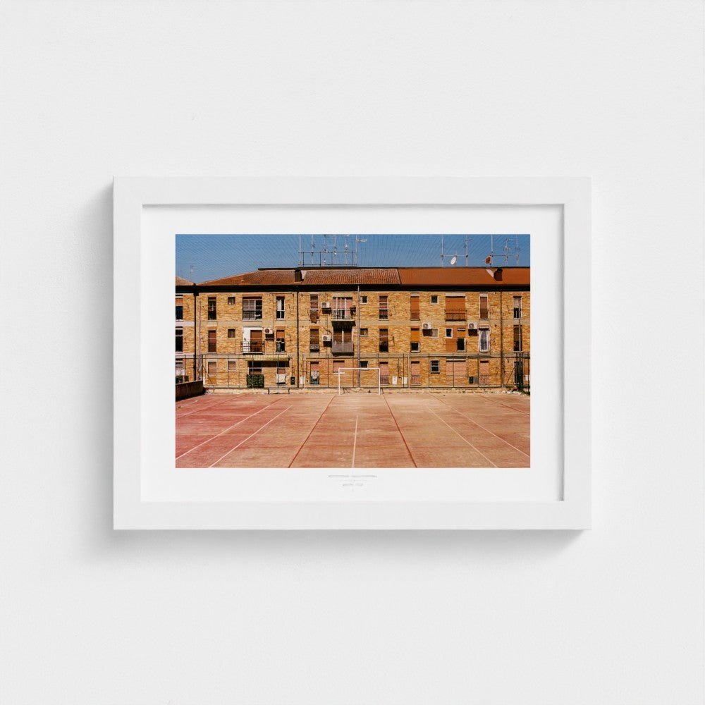 Football Pitch Print - Matera, Italy | Footy Dreams
