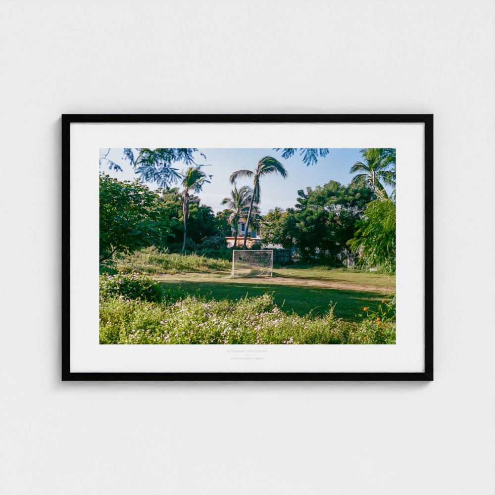 Football Pitch Print - Puerto Escondido, Mexico | Footy Dreams