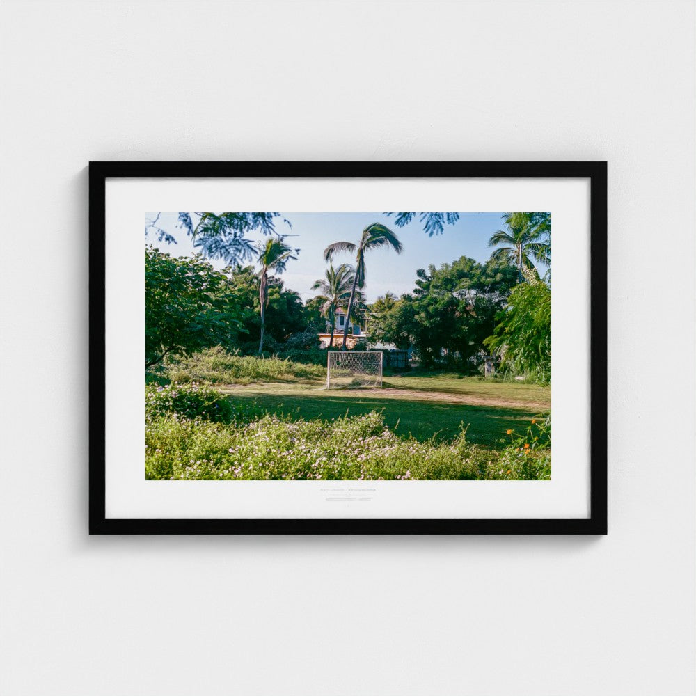 Football Pitch Print - Puerto Escondido, Mexico | Footy Dreams