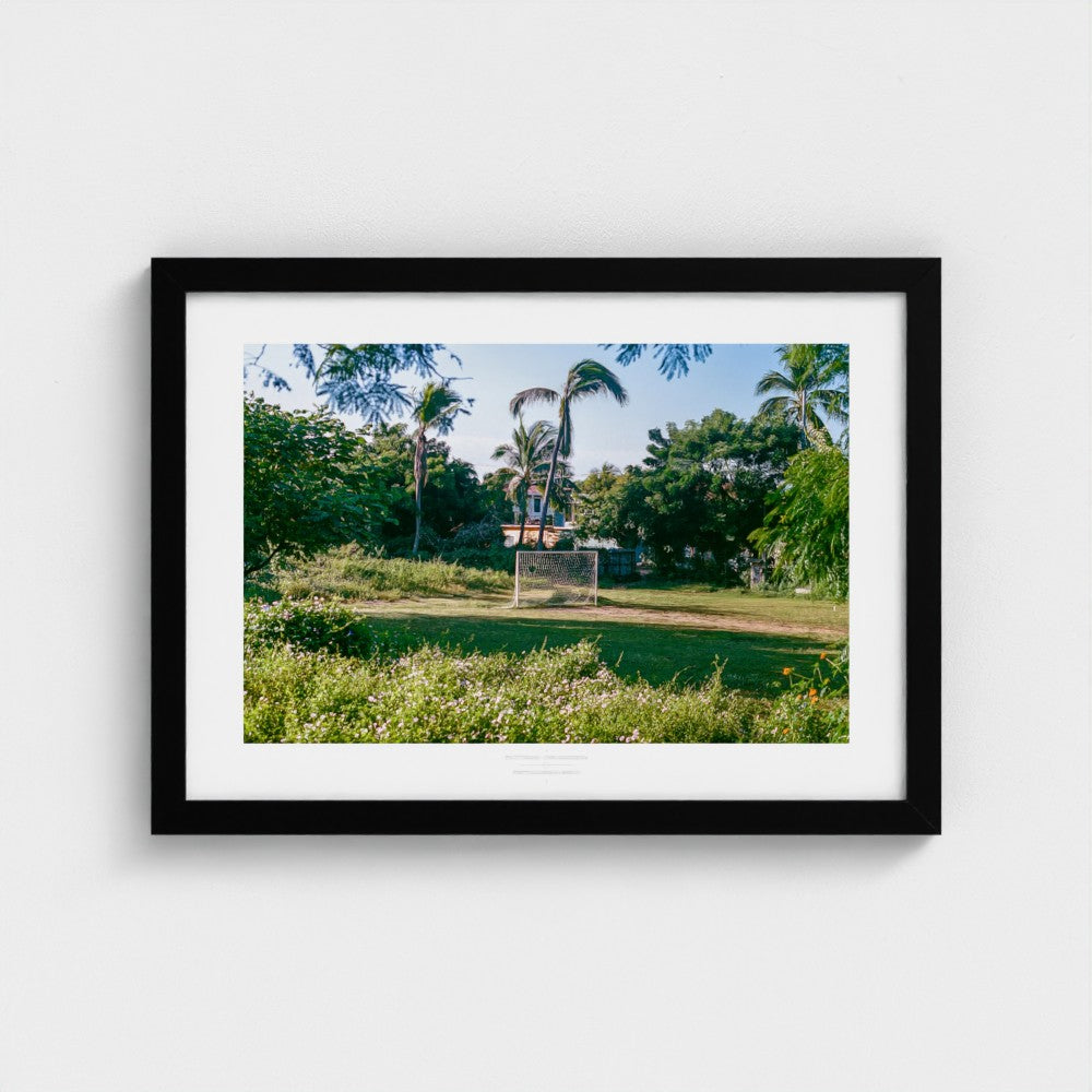Football Pitch Print - Puerto Escondido, Mexico | Footy Dreams