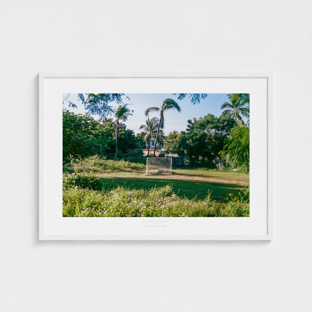 Football Pitch Print - Puerto Escondido, Mexico | Footy Dreams