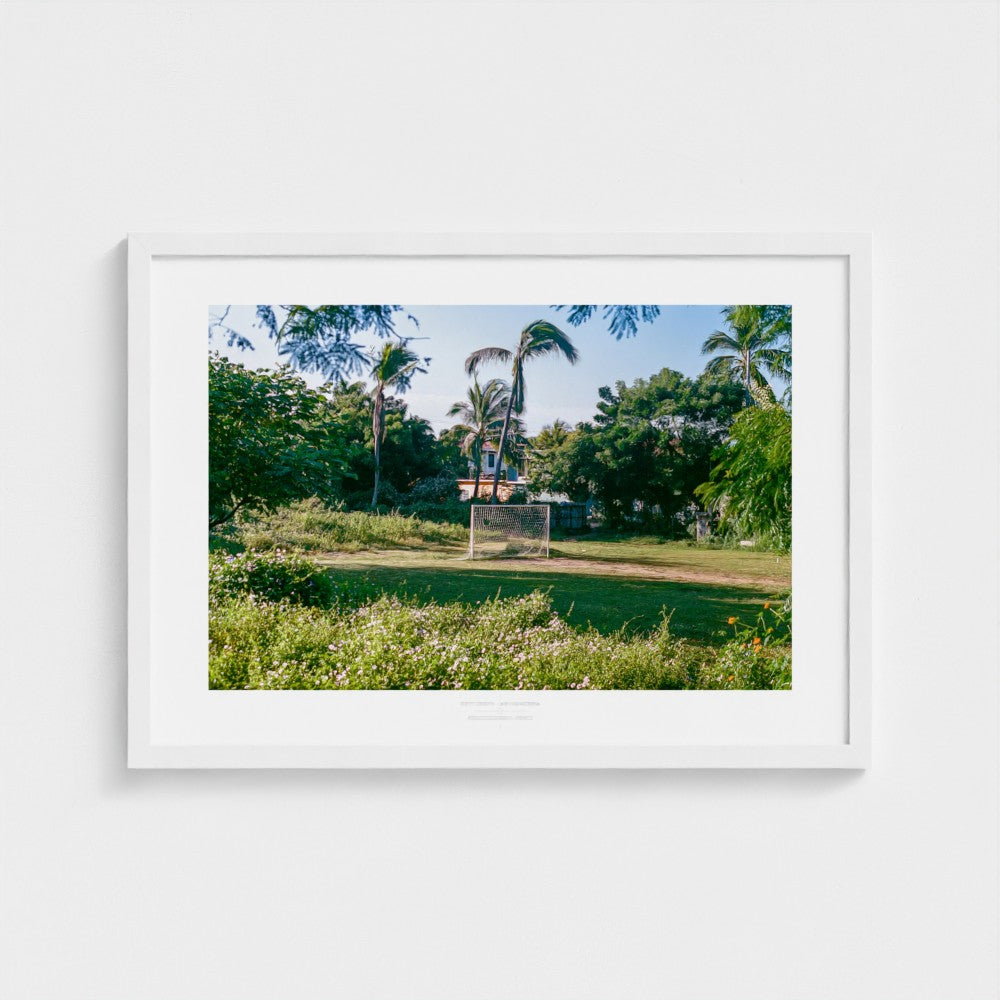 Football Pitch Print - Puerto Escondido, Mexico | Footy Dreams