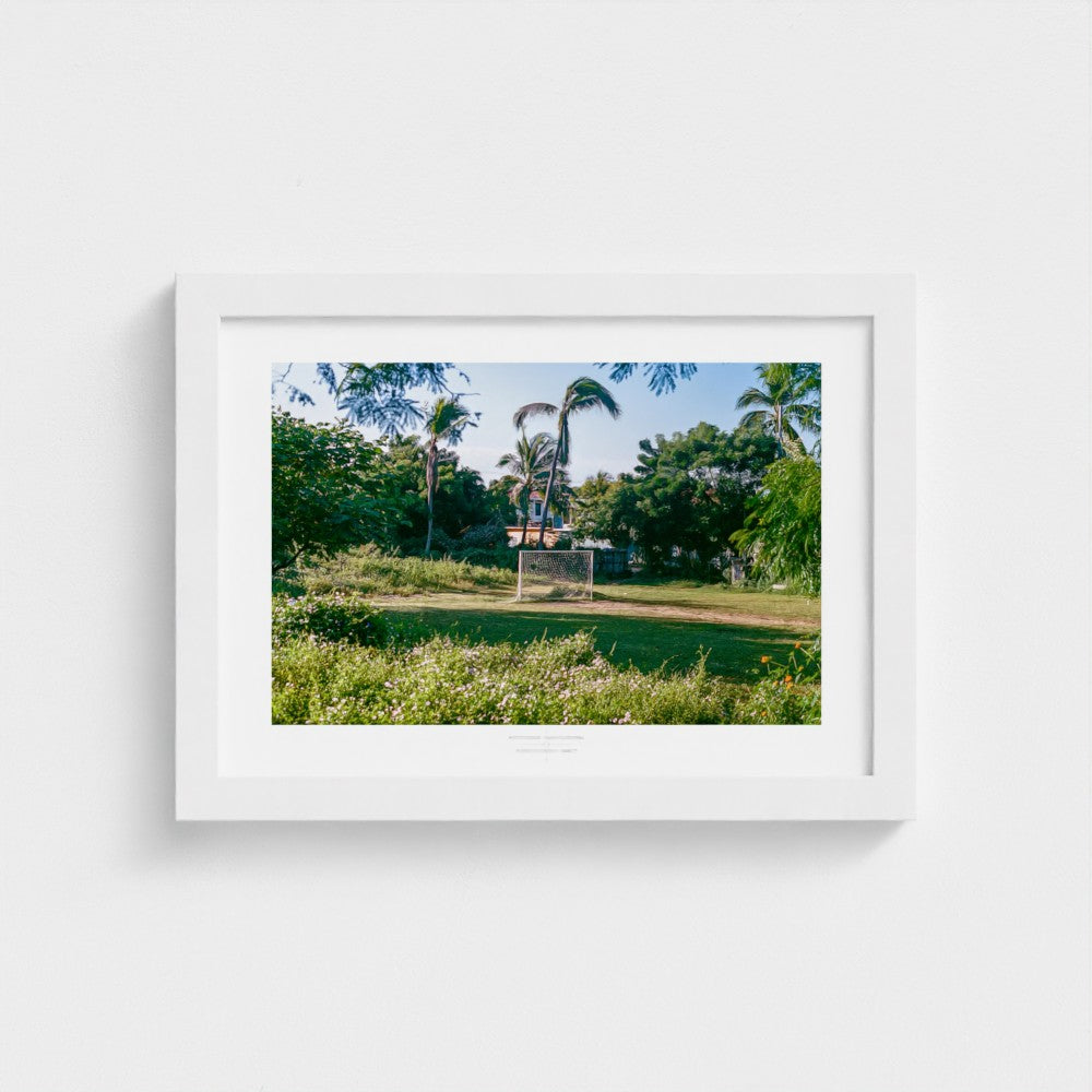 Football Pitch Print - Puerto Escondido, Mexico | Footy Dreams