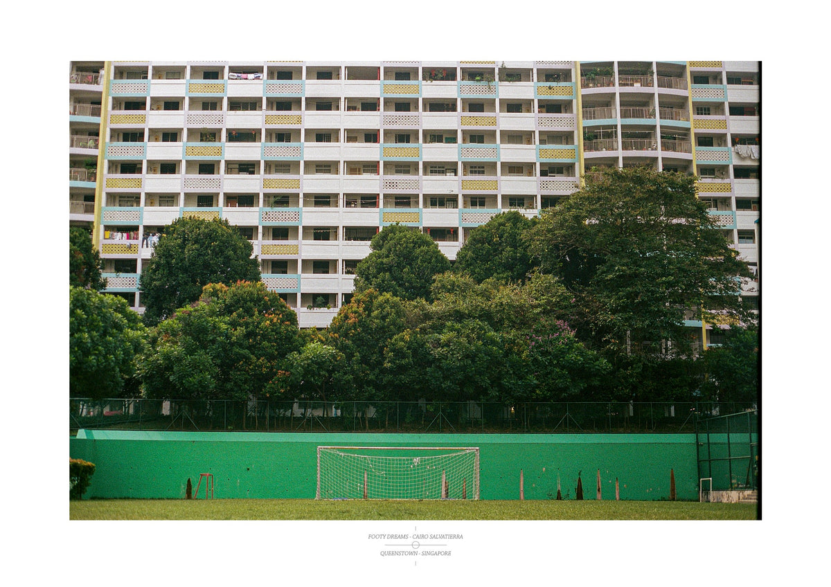 Football Pitch Print - Singapore | Footy Dreams