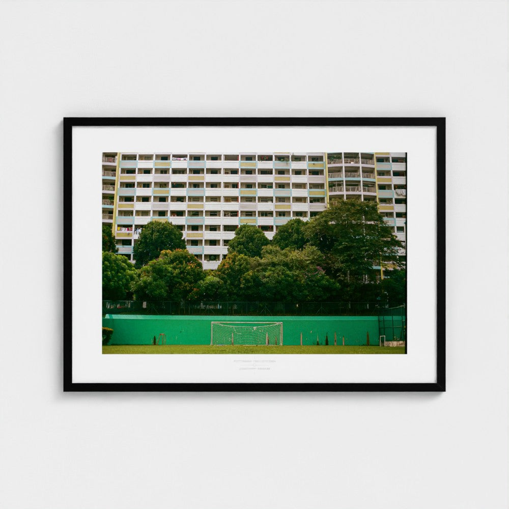 Football Pitch Print - Singapore | Footy Dreams