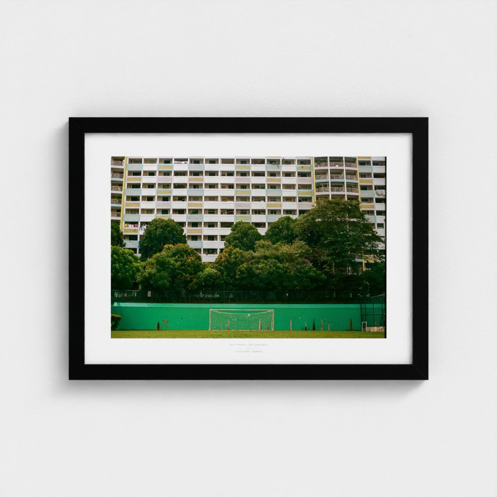 Football Pitch Print - Singapore | Footy Dreams
