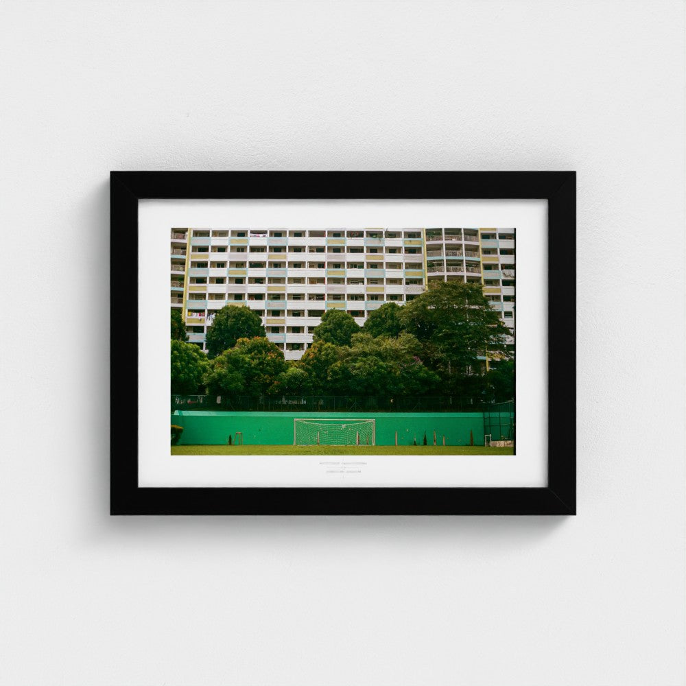 Football Pitch Print - Singapore | Footy Dreams
