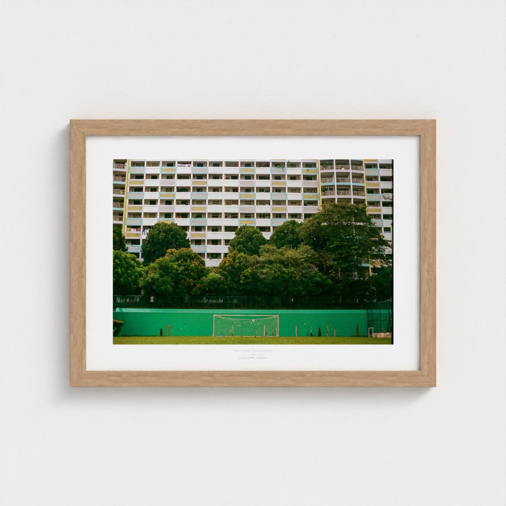 Football Pitch Print - Singapore | Footy Dreams