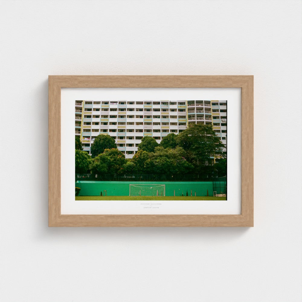 Football Pitch Print - Singapore | Footy Dreams
