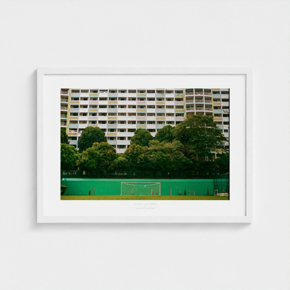 Football Pitch Print - Singapore | Footy Dreams